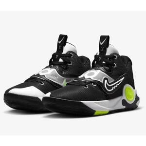 Nike KD Trey 5 X Basketball Shoes Black Volt White Mens Sz 18 DD9538-007